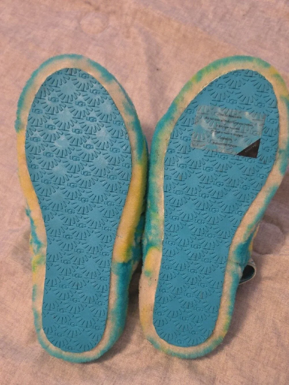 UGG plush faux